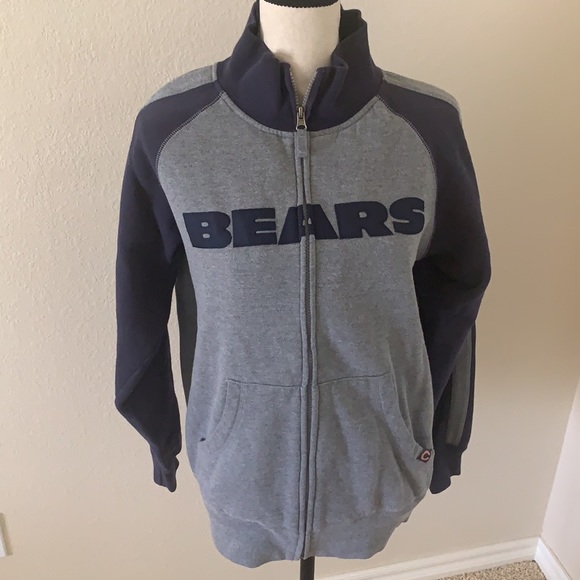 NFL Jackets \u0026 Coats | Small NFL Chicago Bears Fleece Jacket | Color: Blue/Silver | Size: S | Mitchmuse's Closet